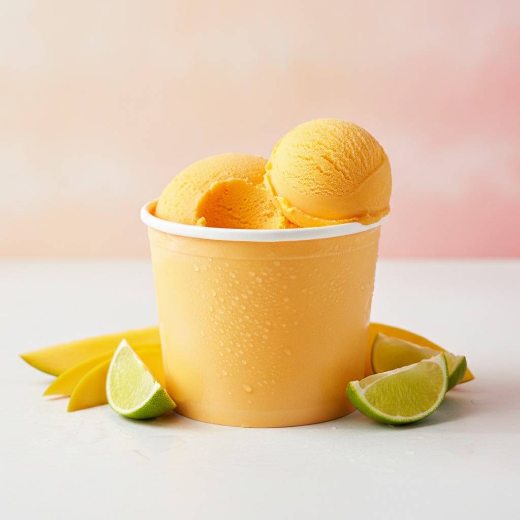 Fresh Mango Sorbet Pint