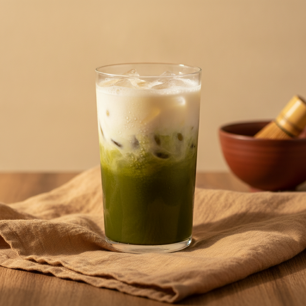 Iced Ceremonial Matcha Latte