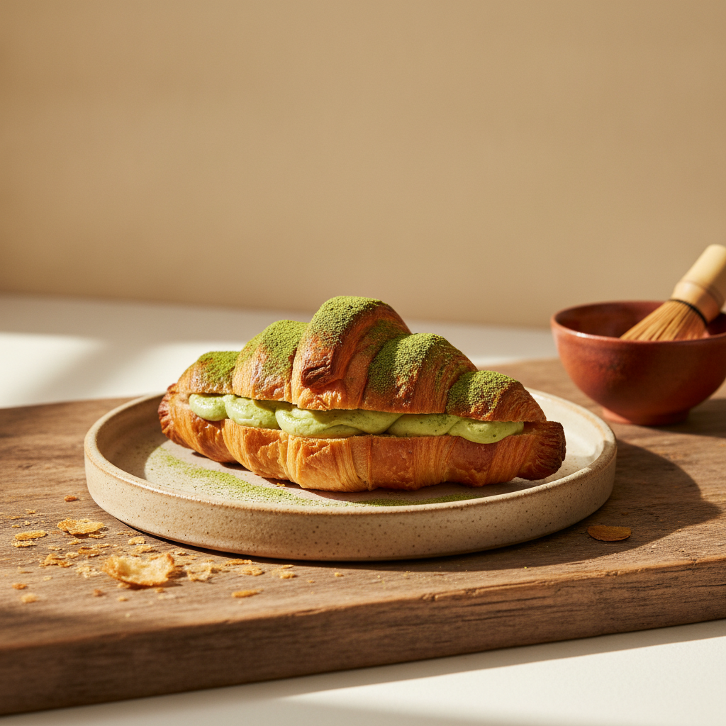 Matcha Croissant